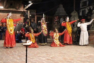  मल्लकालिन नाचलाई निरन्तरता दिँदै ललितपुरको 'कार्तिक नाच' (भिडियोसहित) 